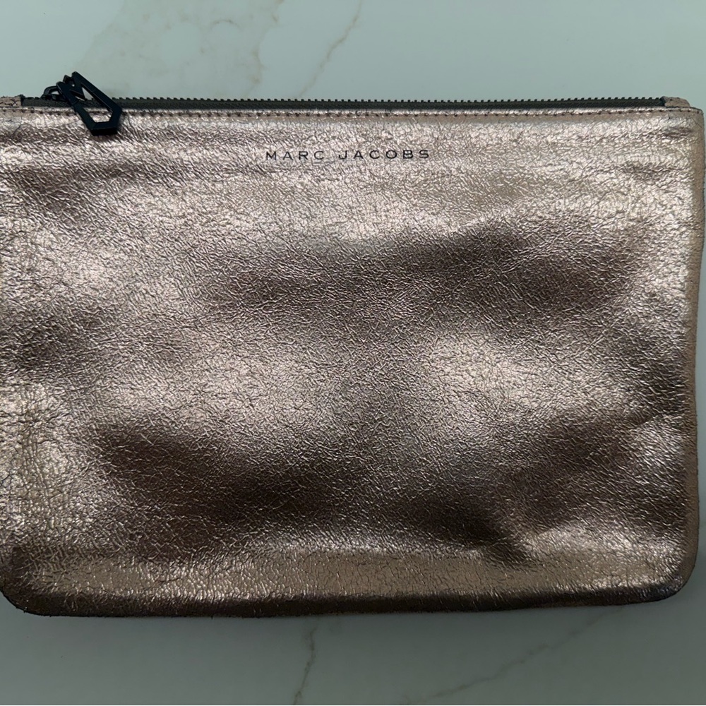 Marc Jacobs Shimmering Bronze Pouch